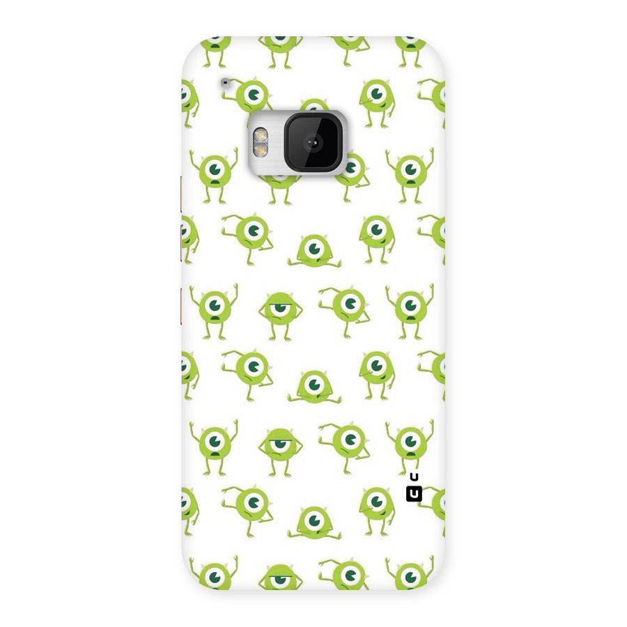 Crazy Green Maniac Back Case for HTC One M9