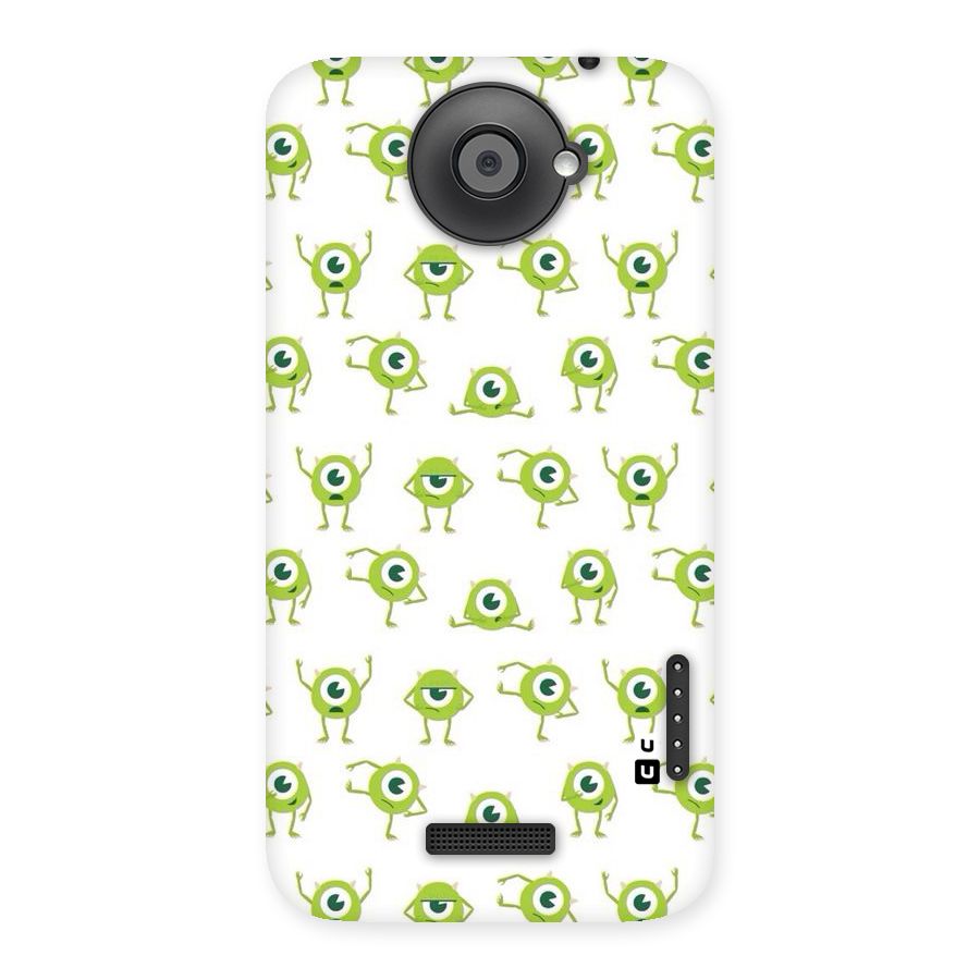Crazy Green Maniac Back Case for HTC One X