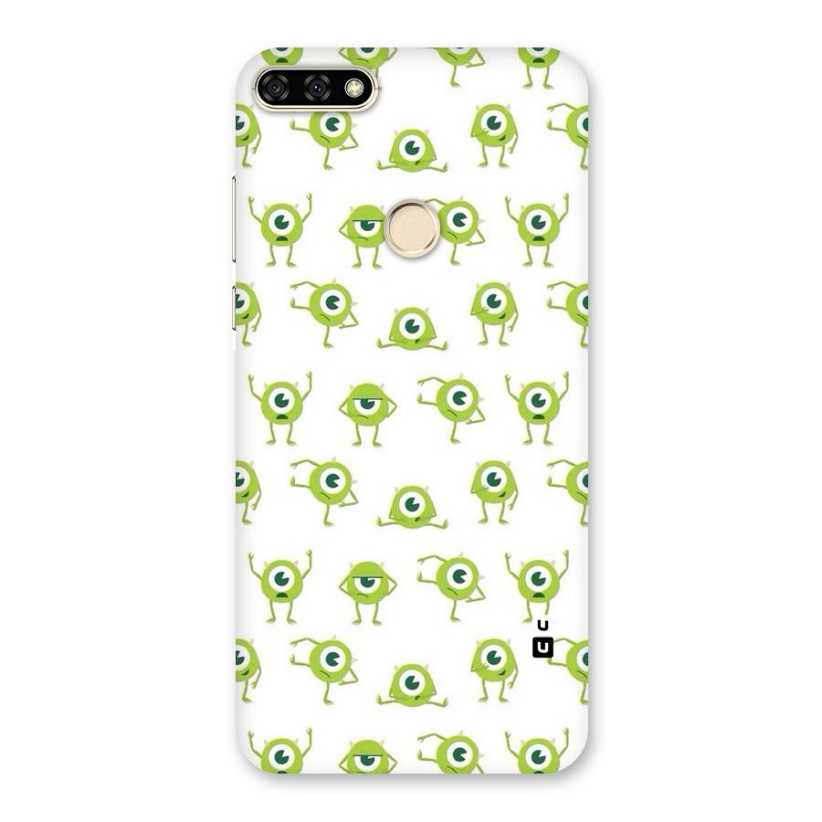 Crazy Green Maniac Back Case for Honor 7A