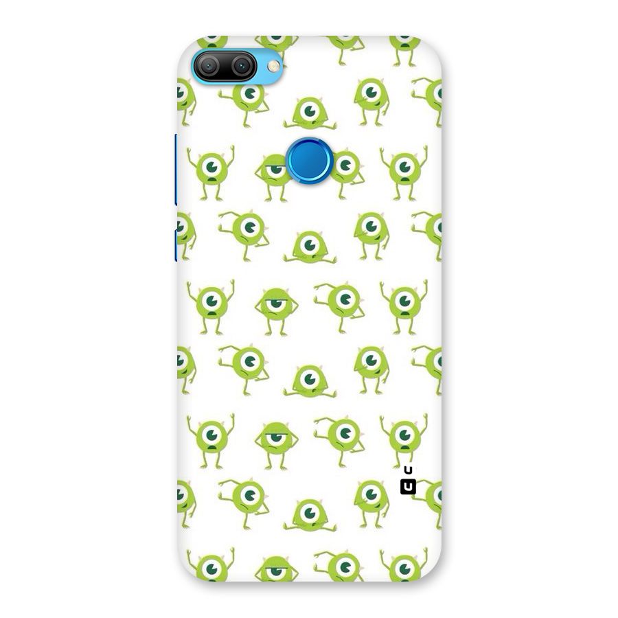 Crazy Green Maniac Back Case for Honor 9N