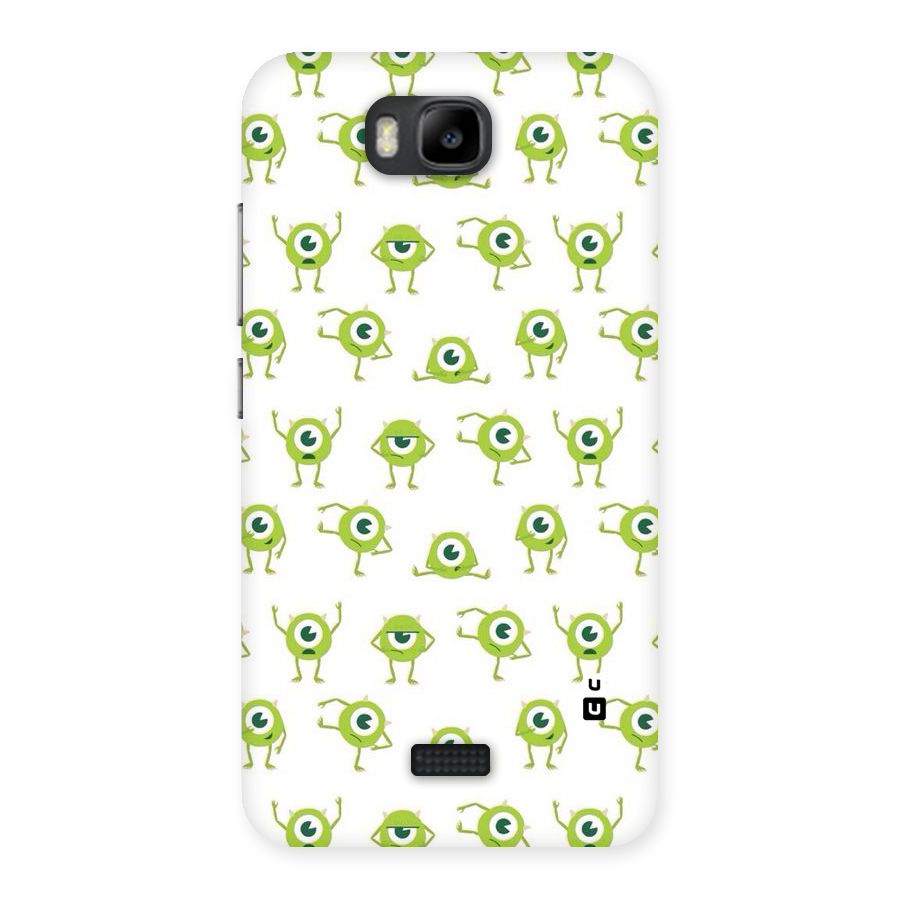 Crazy Green Maniac Back Case for Honor Bee