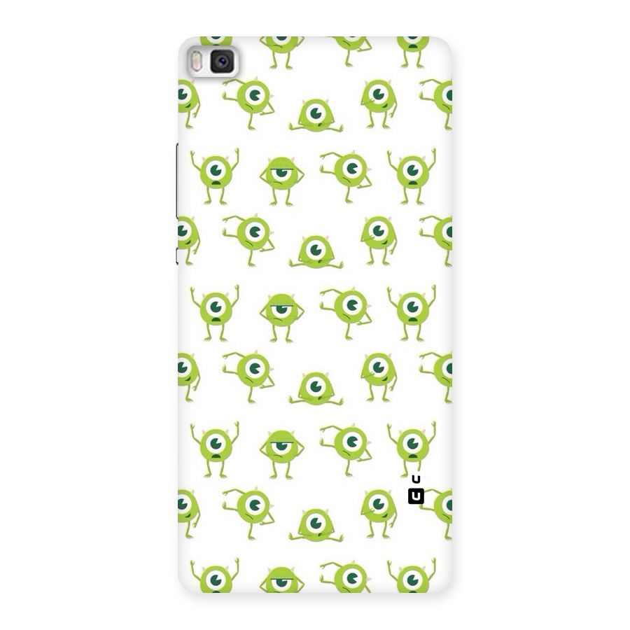 Crazy Green Maniac Back Case for Huawei P8