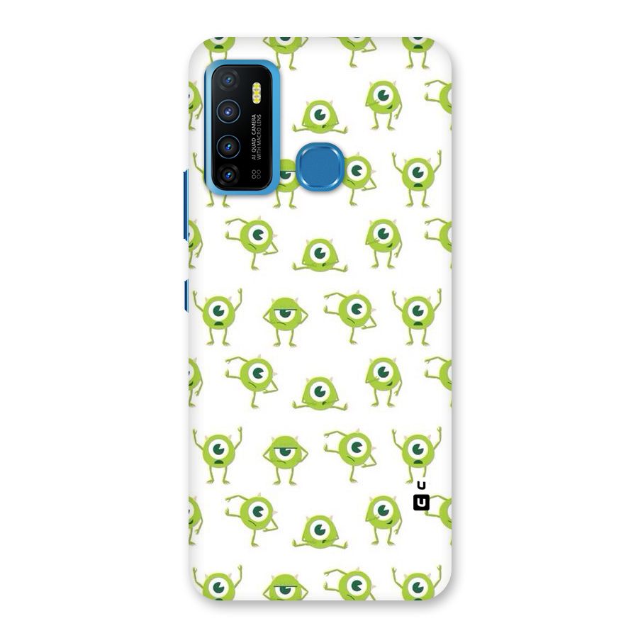 Crazy Green Maniac Back Case for Infinix Hot 9