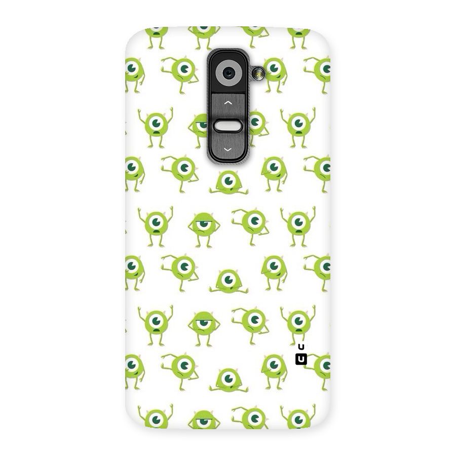Crazy Green Maniac Back Case for LG G2