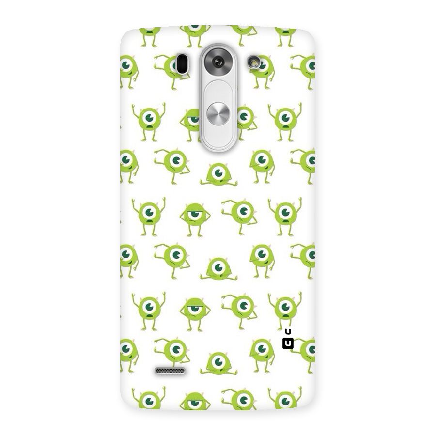 Crazy Green Maniac Back Case for LG G3 Beat