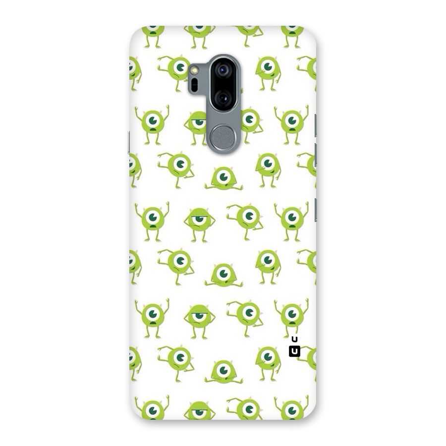 Crazy Green Maniac Back Case for LG G7