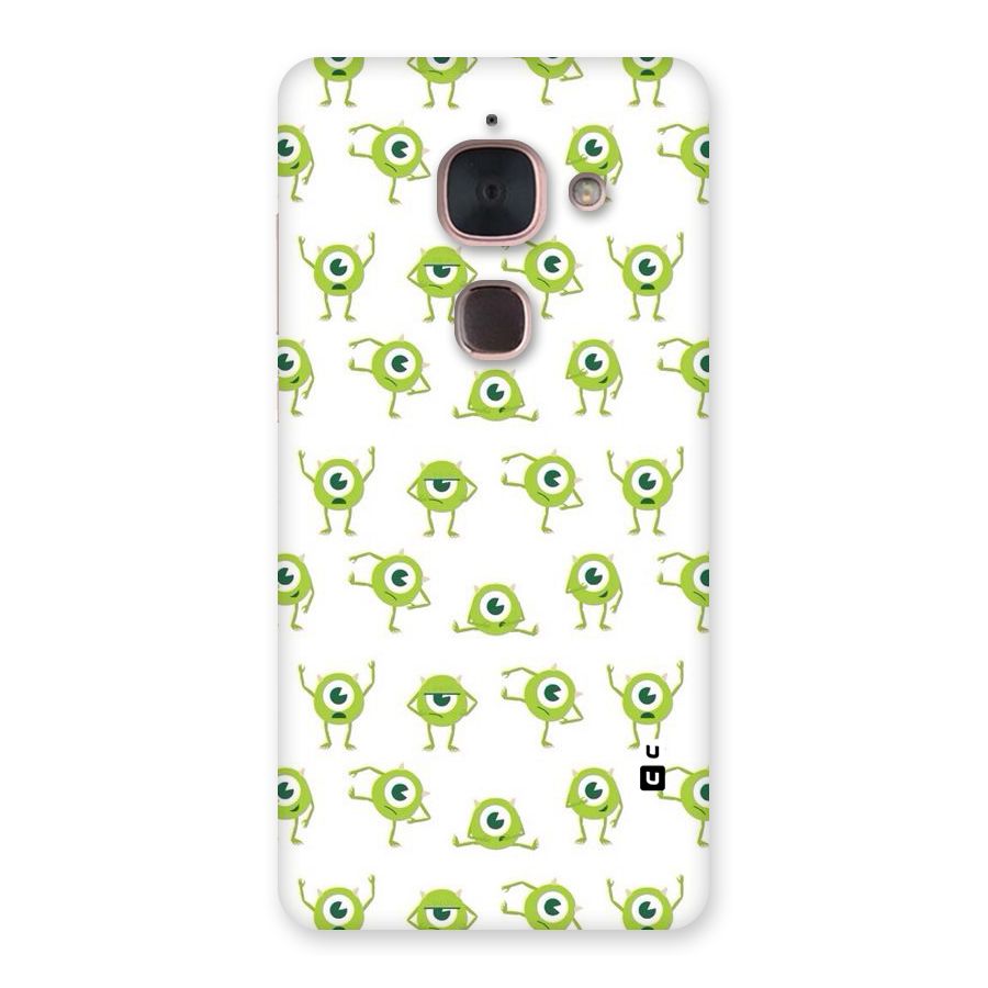 Crazy Green Maniac Back Case for Le Max 2
