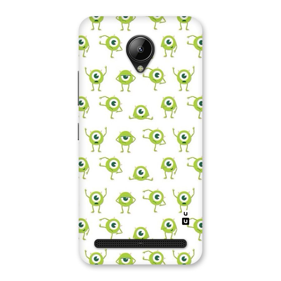 Crazy Green Maniac Back Case for Lenovo C2