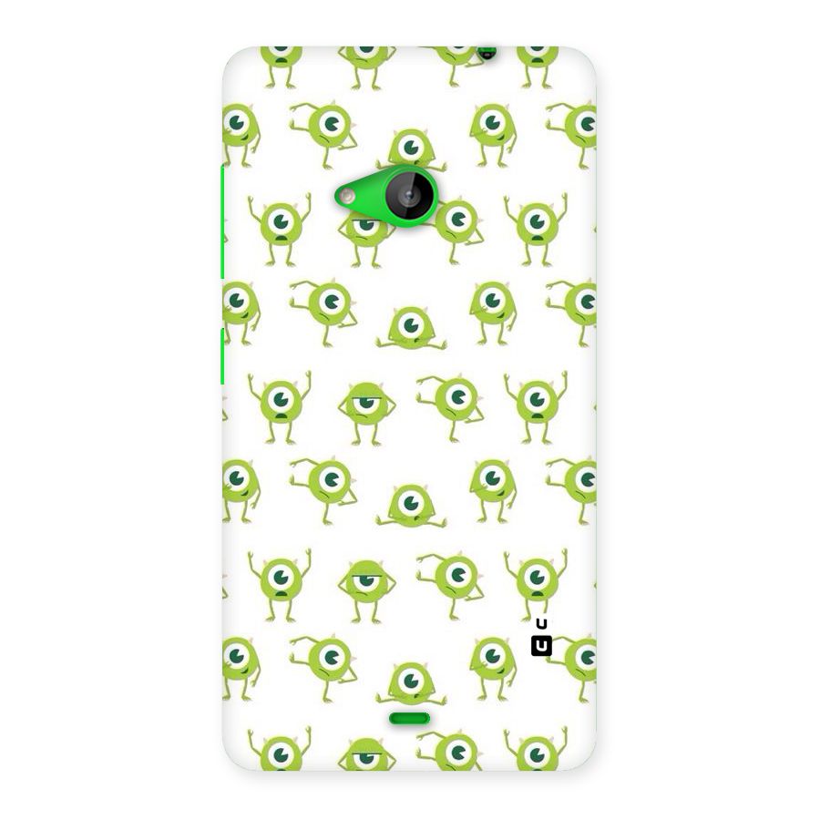 Crazy Green Maniac Back Case for Lumia 535
