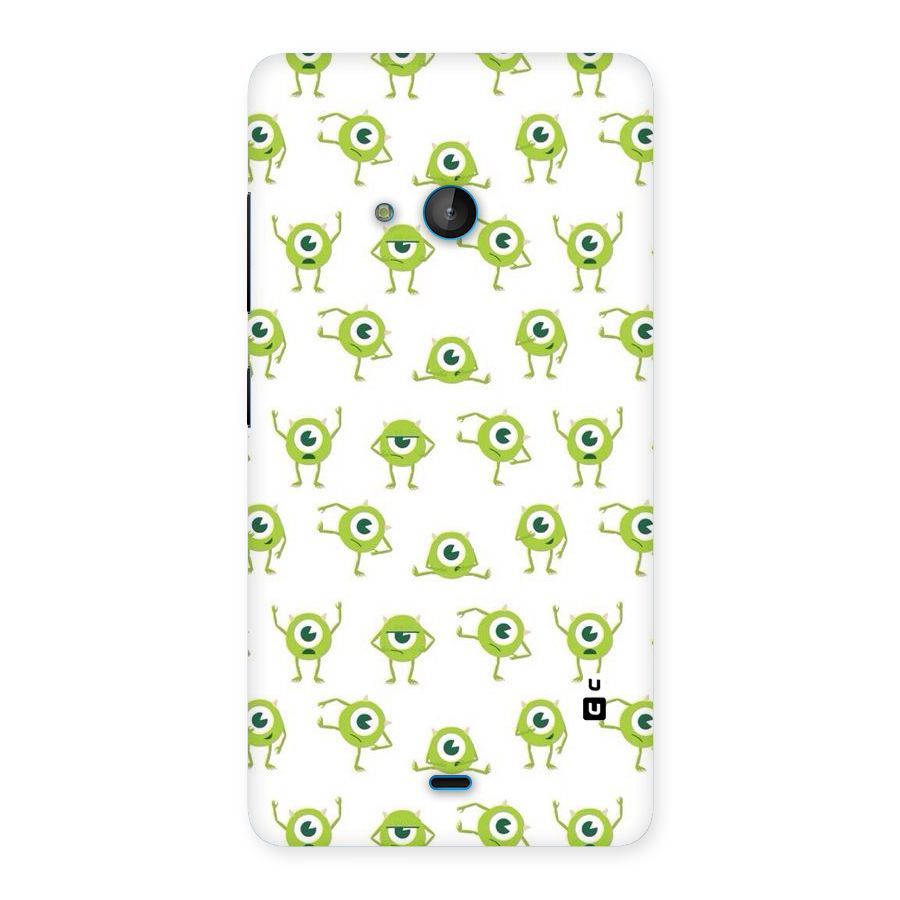 Crazy Green Maniac Back Case for Lumia 540