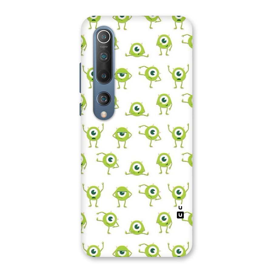 Crazy Green Maniac Back Case for Mi 10