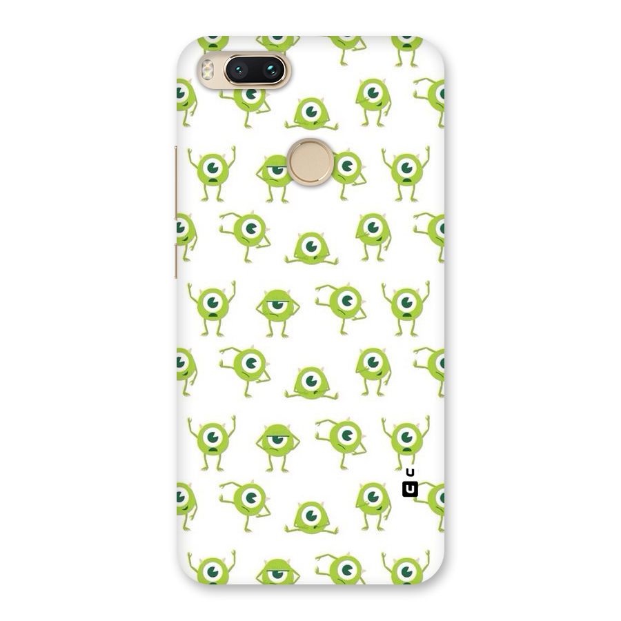 Crazy Green Maniac Back Case for Mi A1