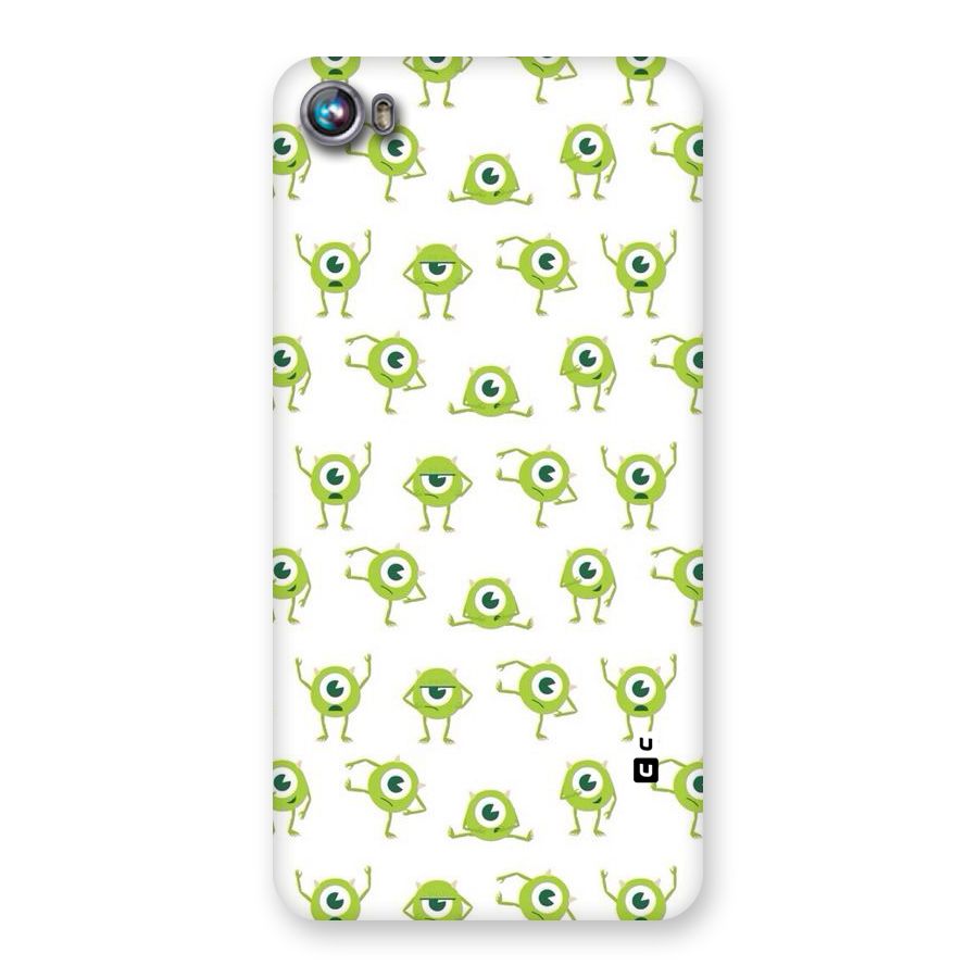Crazy Green Maniac Back Case for Micromax Canvas Fire 4 A107