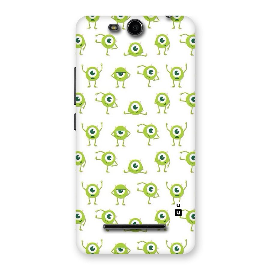 Crazy Green Maniac Back Case for Micromax Canvas Juice 3 Q392