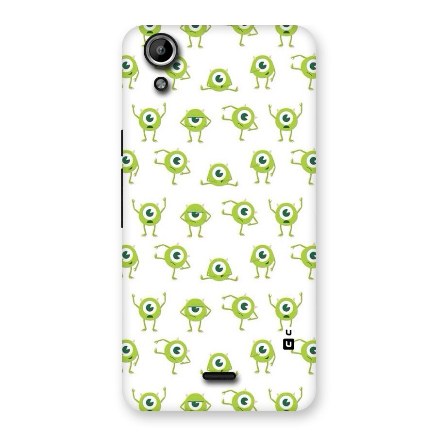 Crazy Green Maniac Back Case for Micromax Canvas Selfie Lens Q345