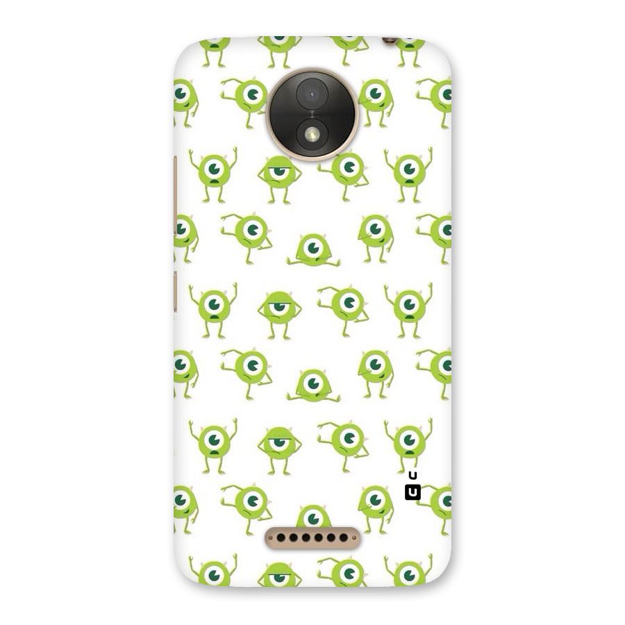 Crazy Green Maniac Back Case for Moto C Plus