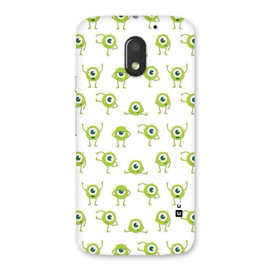 Crazy Green Maniac Back Case for Moto E3 Power