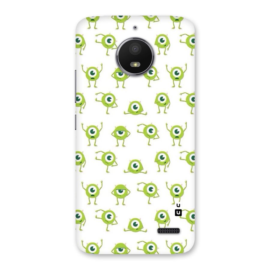 Crazy Green Maniac Back Case for Moto E4