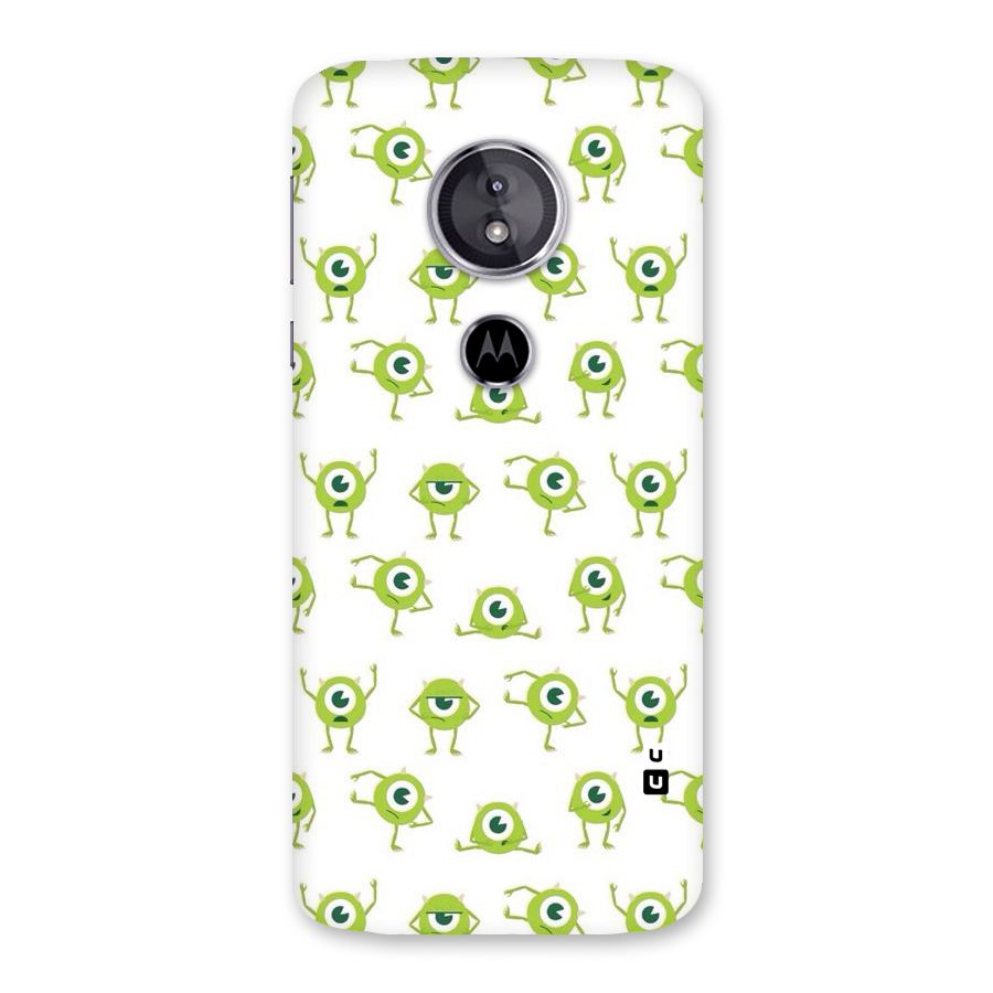 Crazy Green Maniac Back Case for Moto E5