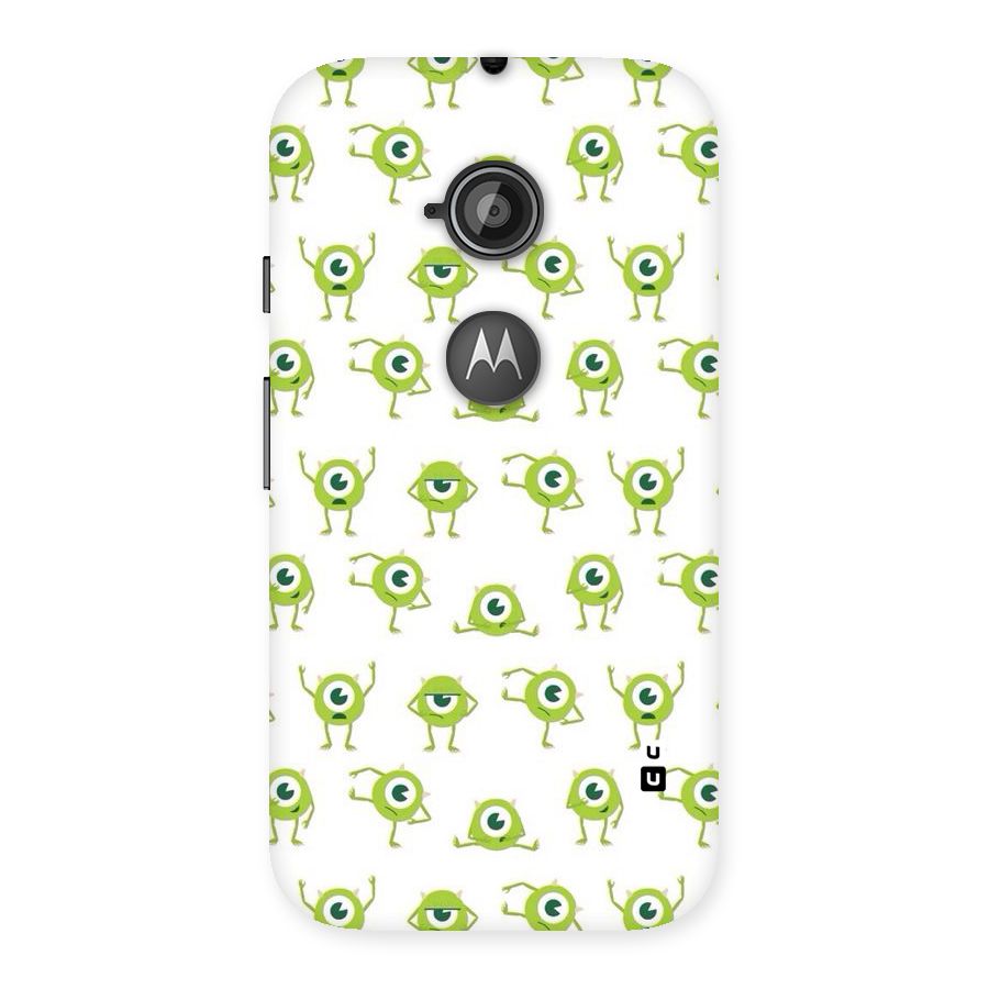 Crazy Green Maniac Back Case for Moto E 2nd Gen