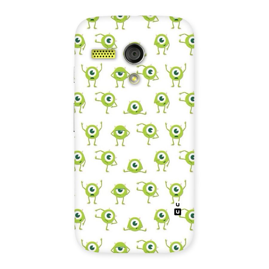 Crazy Green Maniac Back Case for Moto G