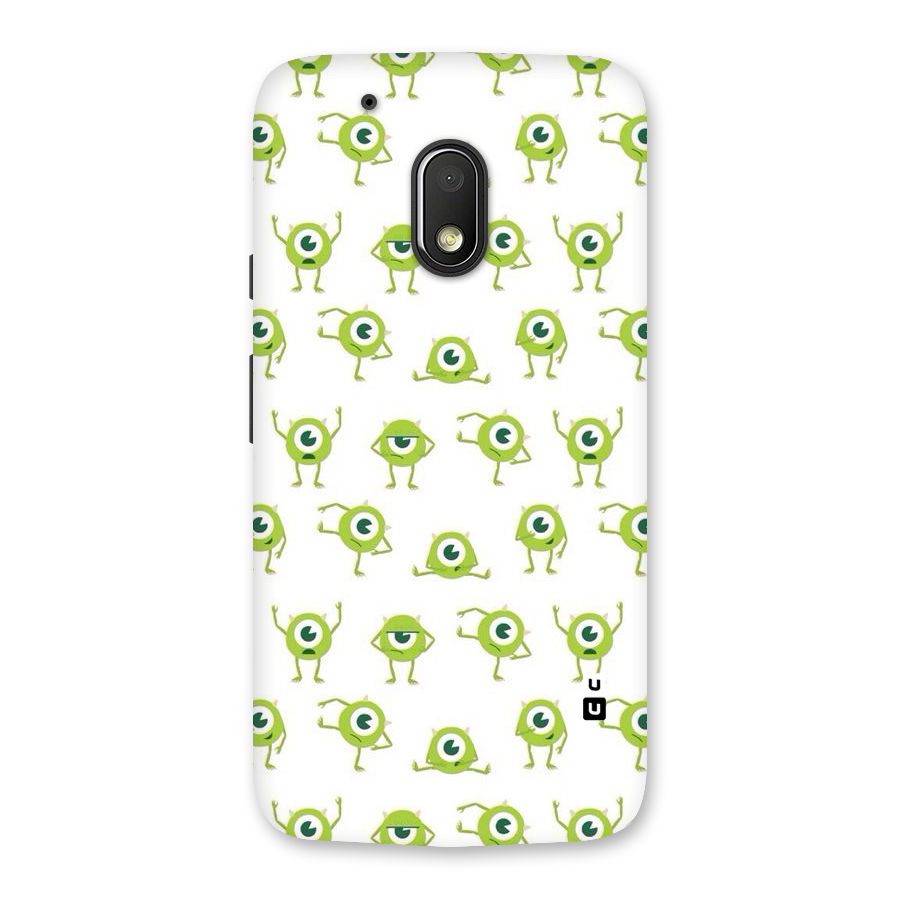 Crazy Green Maniac Back Case for Moto G4 Play