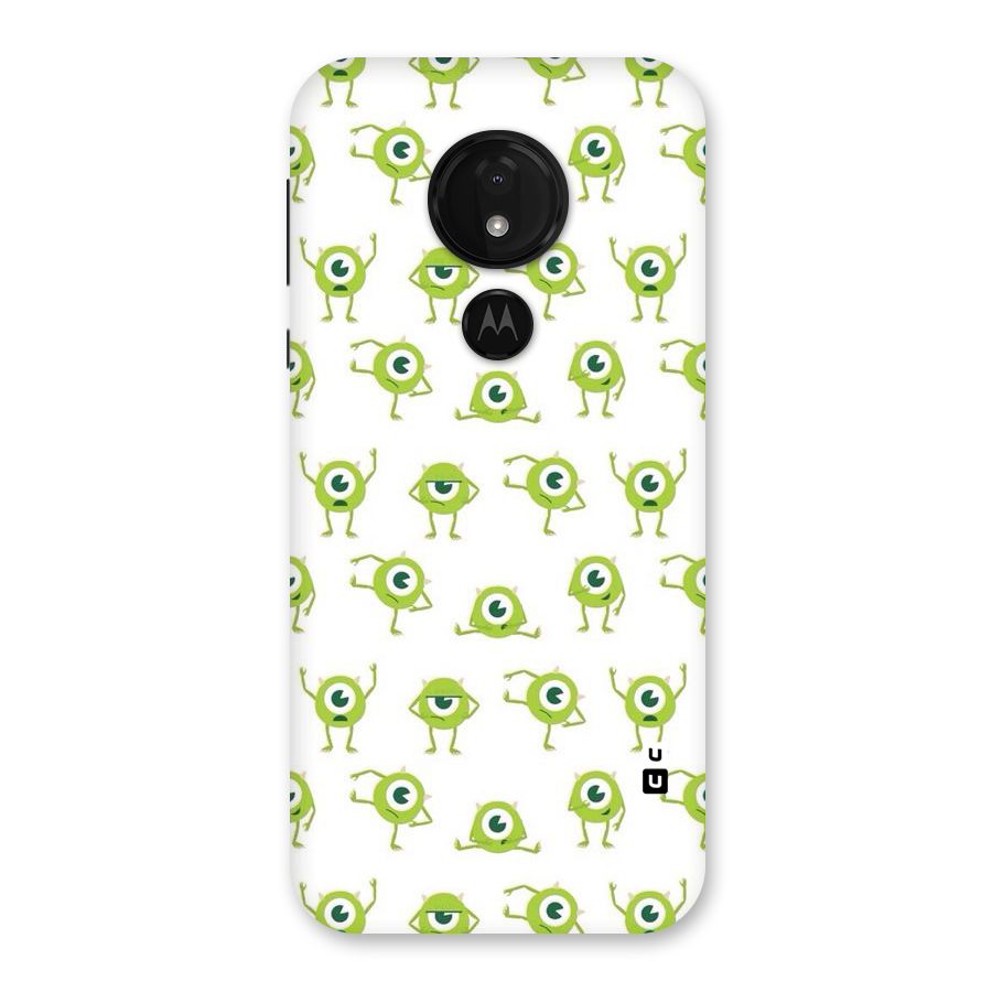 Crazy Green Maniac Back Case for Moto G7 Power