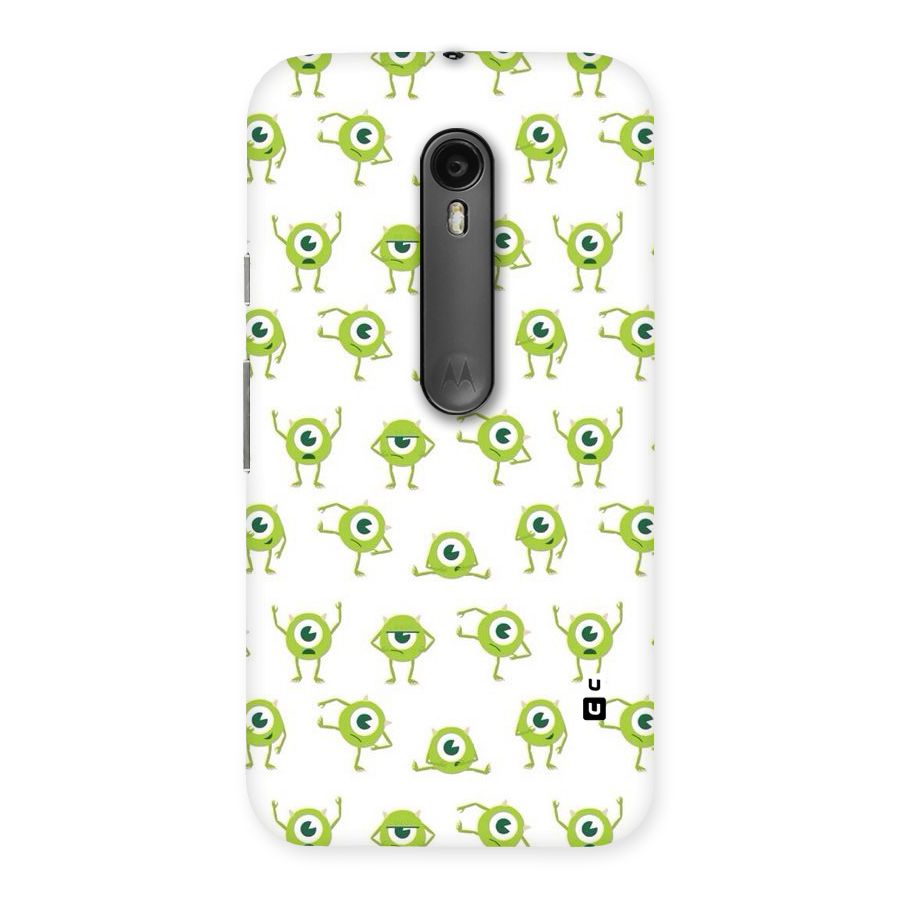 Crazy Green Maniac Back Case for Moto G Turbo