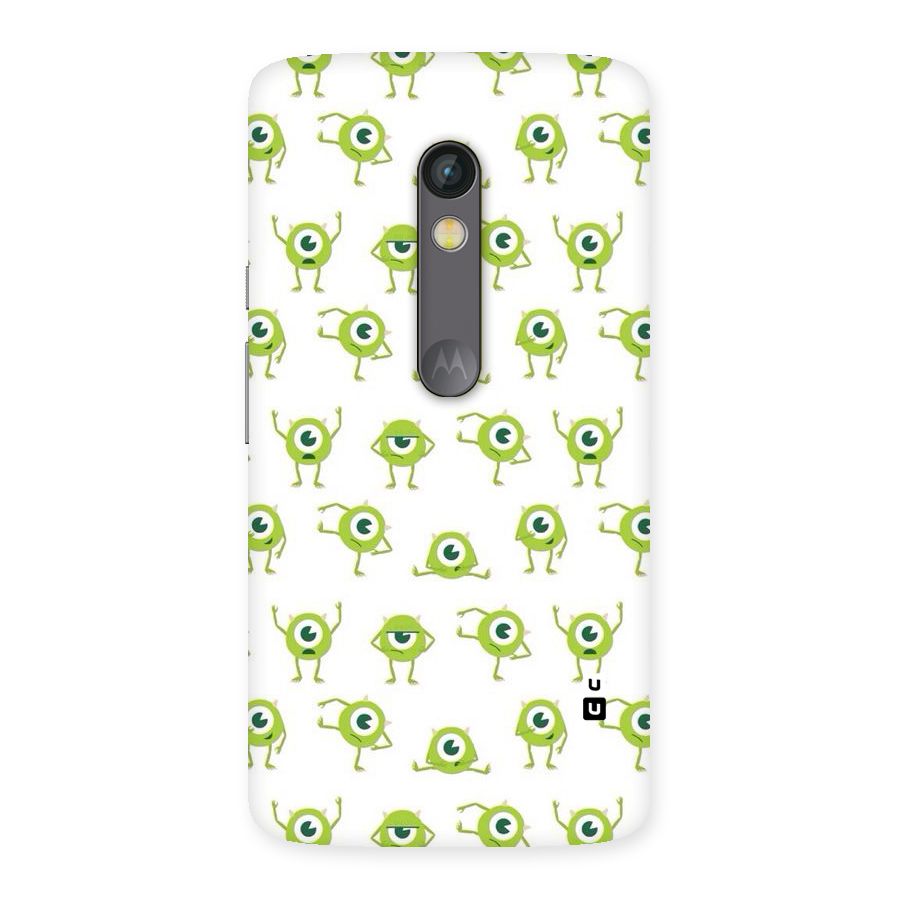 Crazy Green Maniac Back Case for Moto X Play