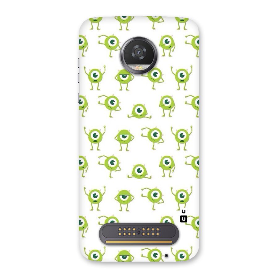 Crazy Green Maniac Back Case for Moto Z2 Play