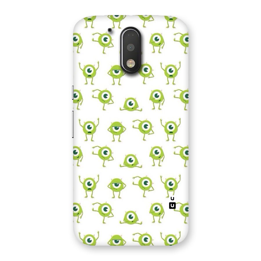 Crazy Green Maniac Back Case for Motorola Moto G4 Plus