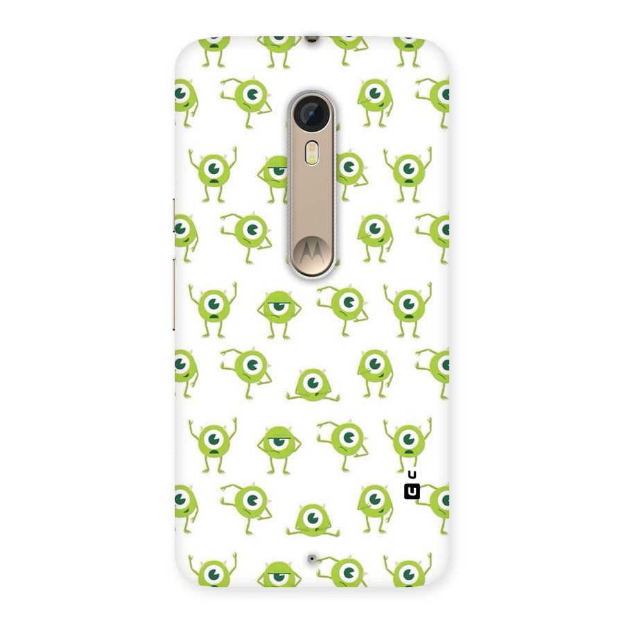 Crazy Green Maniac Back Case for Motorola Moto X Style