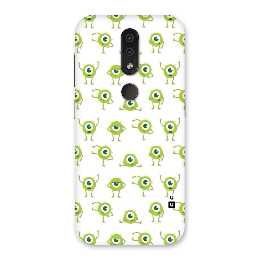 Crazy Green Maniac Back Case for Nokia 4.2