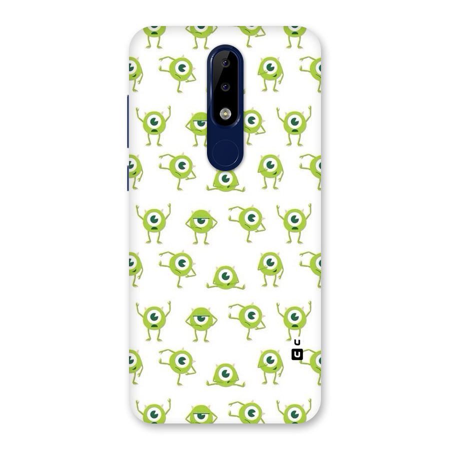 Crazy Green Maniac Back Case for Nokia 5.1 Plus
