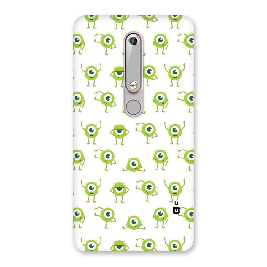 Crazy Green Maniac Back Case for Nokia 6.1