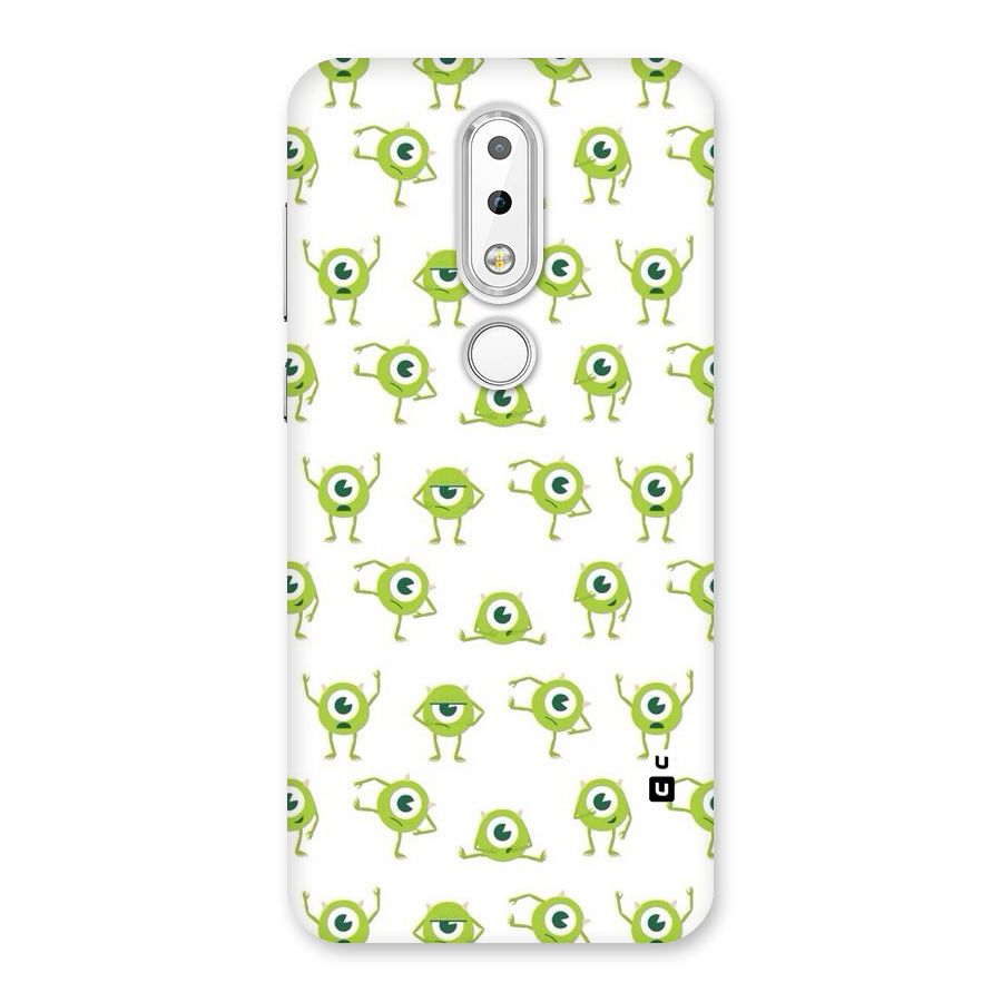 Crazy Green Maniac Back Case for Nokia 6.1 Plus