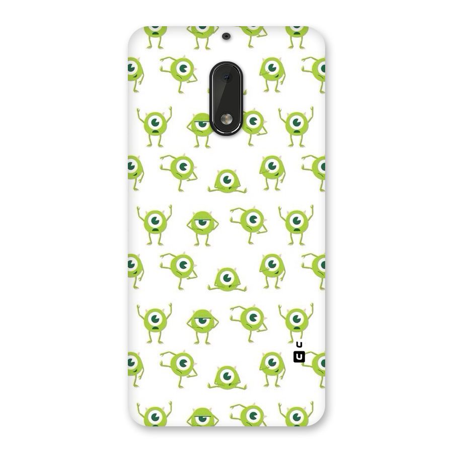 Crazy Green Maniac Back Case for Nokia 6