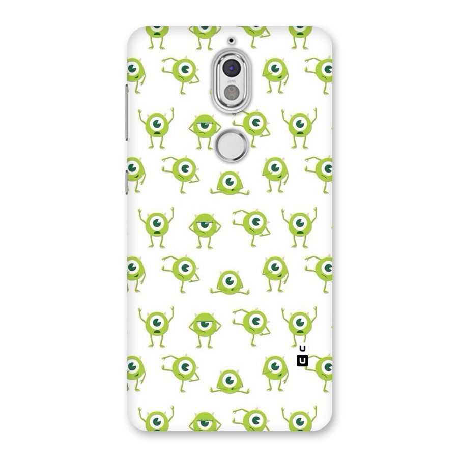 Crazy Green Maniac Back Case for Nokia 7