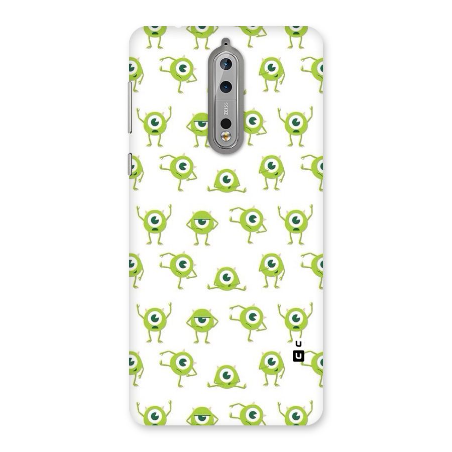 Crazy Green Maniac Back Case for Nokia 8