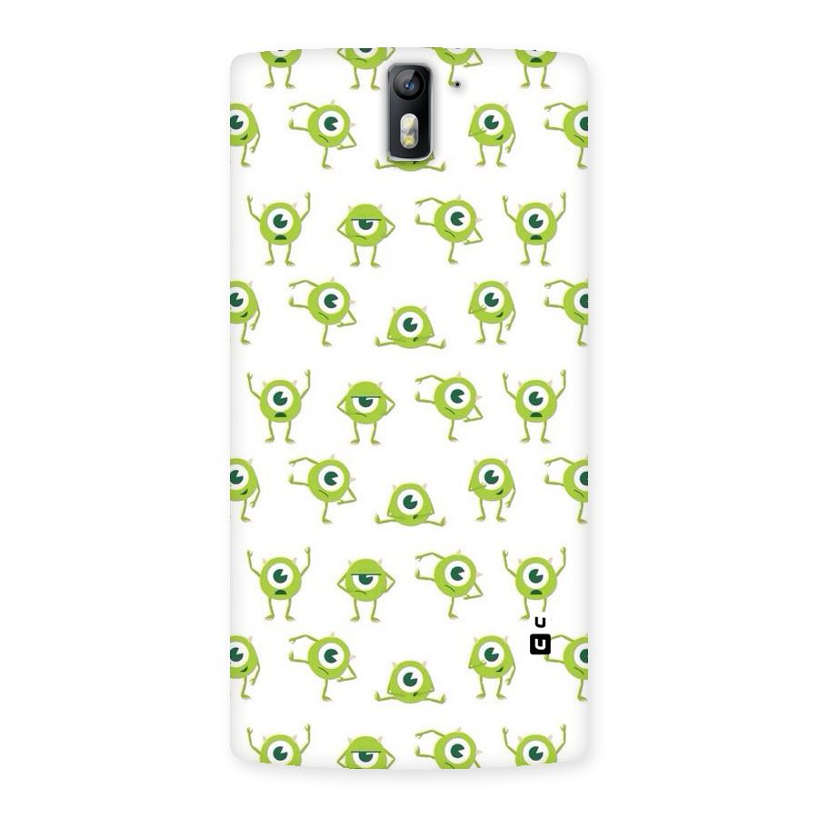 Crazy Green Maniac Back Case for One Plus One
