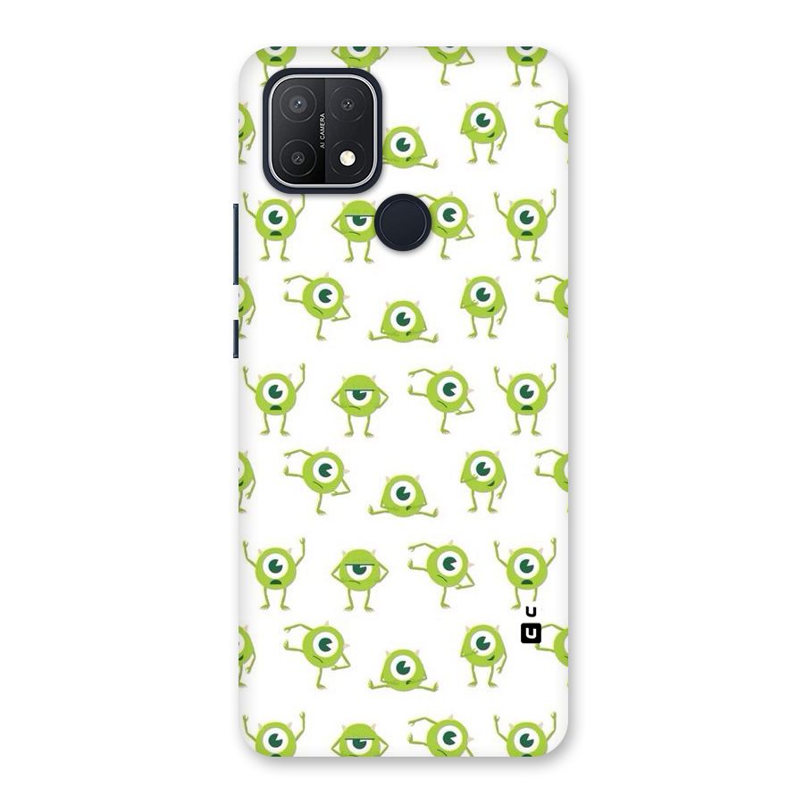 Crazy Green Maniac Back Case for Oppo A15s