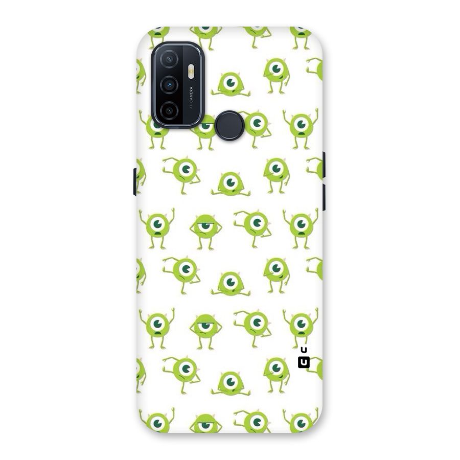 Crazy Green Maniac Back Case for Oppo A32