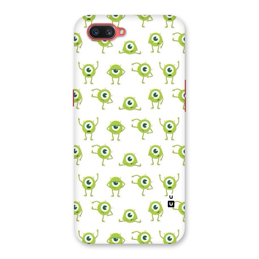 Crazy Green Maniac Back Case for Oppo A3s