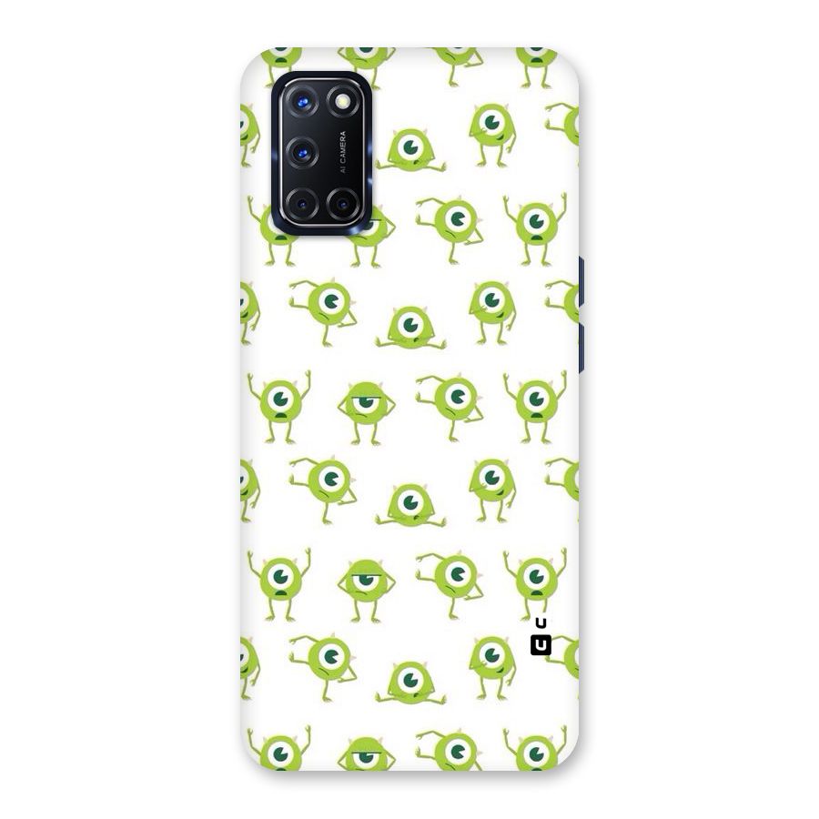 Crazy Green Maniac Back Case for Oppo A52