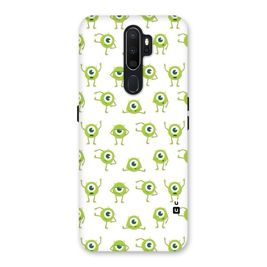 Crazy Green Maniac Back Case for Oppo A5 (2020)
