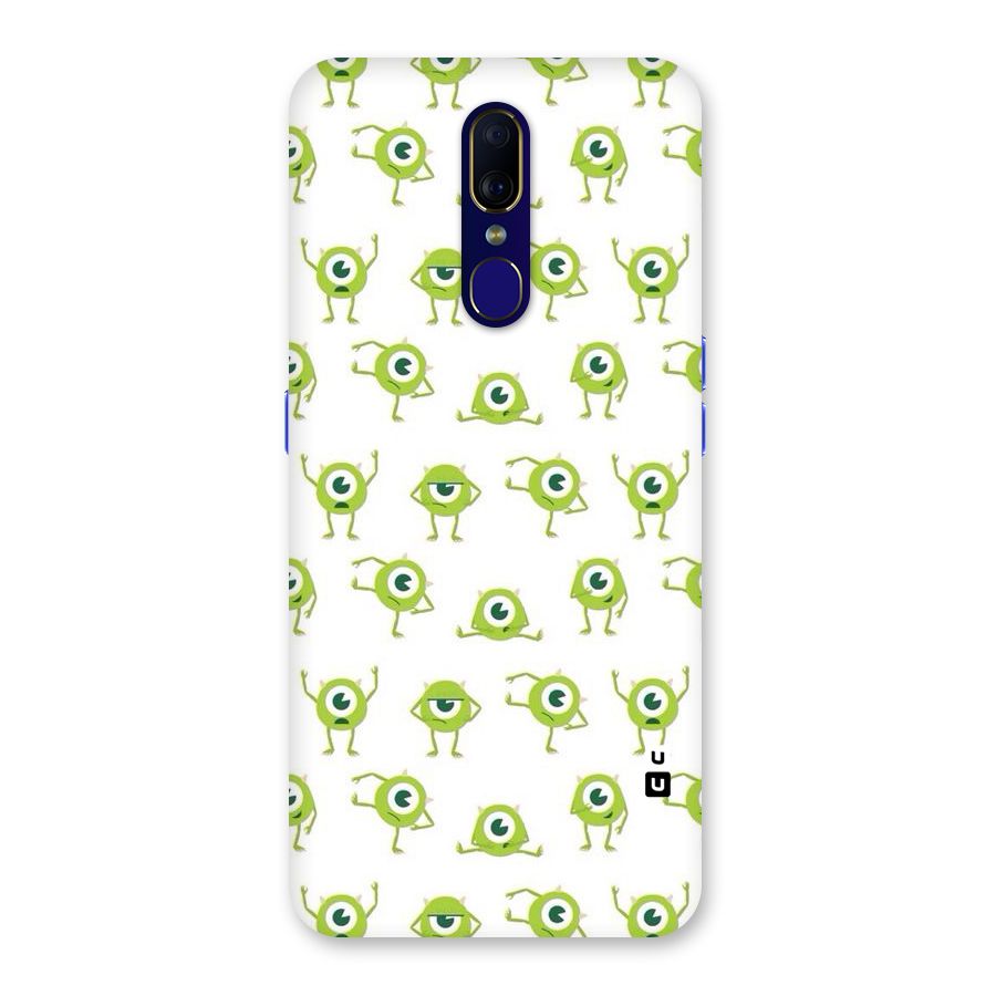 Crazy Green Maniac Back Case for Oppo A9