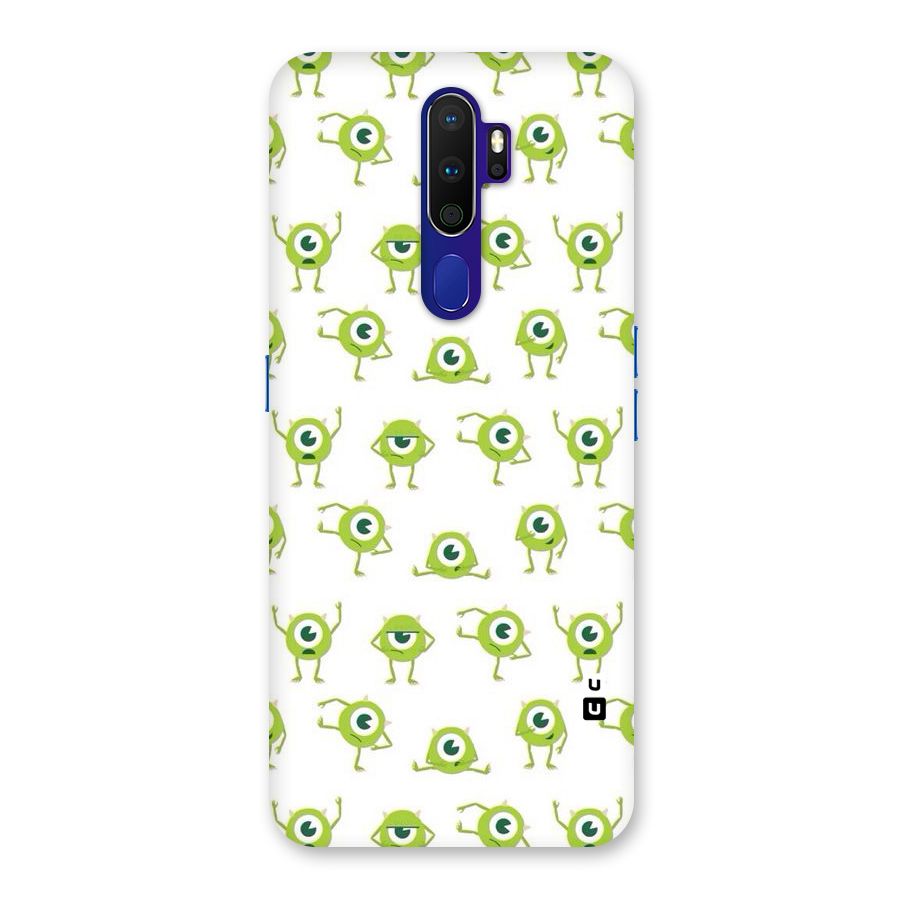 Crazy Green Maniac Back Case for Oppo A9 (2020)