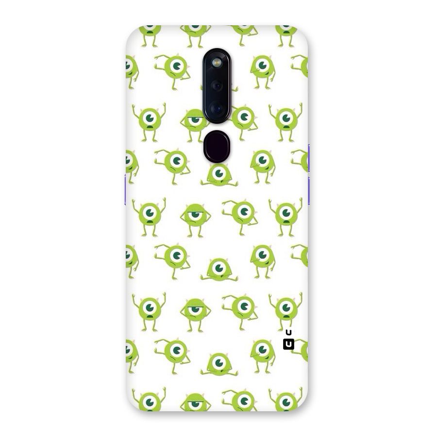 Crazy Green Maniac Back Case for Oppo F11 Pro