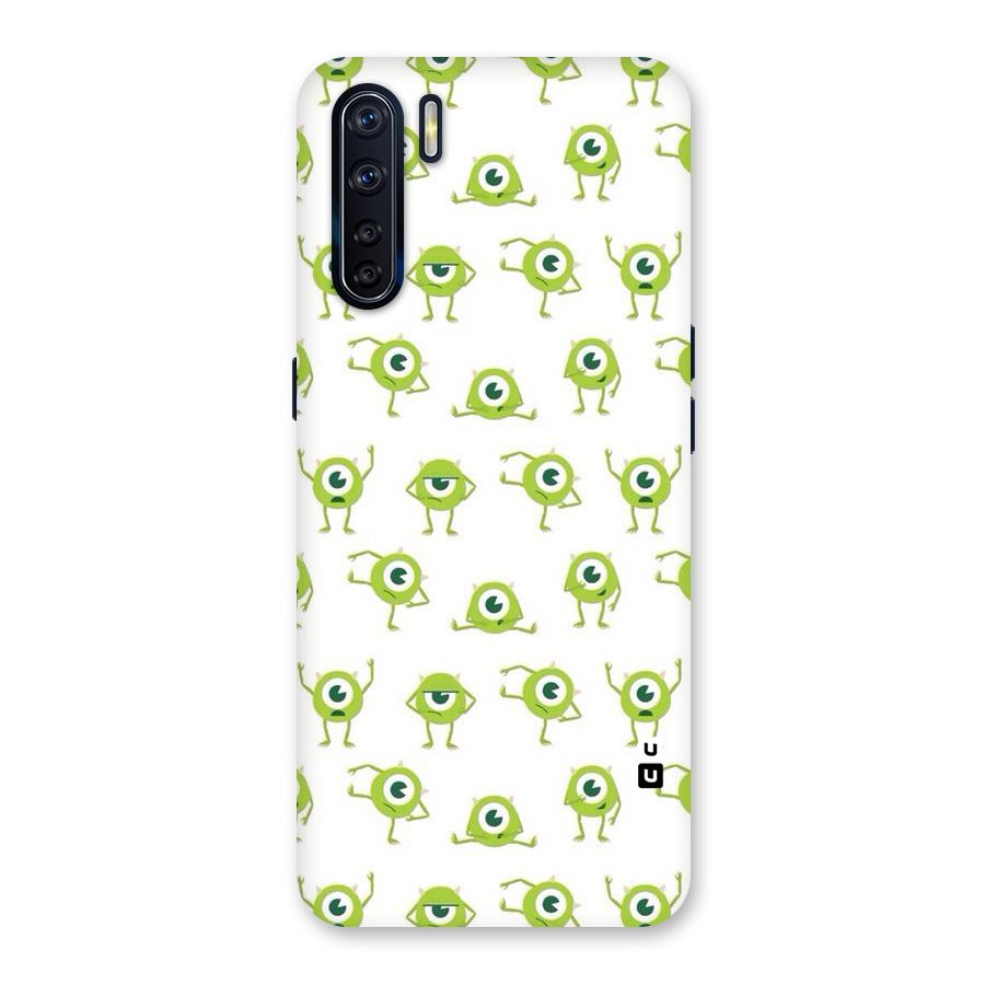 Crazy Green Maniac Back Case for Oppo F15
