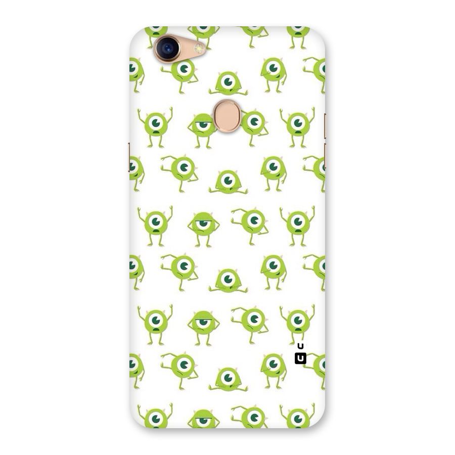 Crazy Green Maniac Back Case for Oppo F5